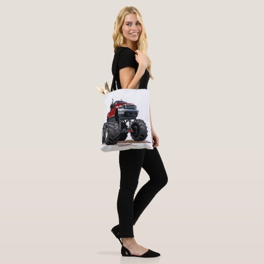 Cartoon Tote Bag (Op model)
