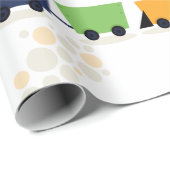 Cartoon trein cadeaupapier (Rol Hoek)