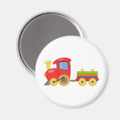 Cartoon trein magneet (Voorkant / Achterkant)