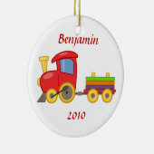 Cartoon Trein Ornament (Rechts)