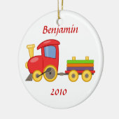 Cartoon Trein Ornament (Links)