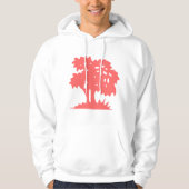 Cartoon - Tropisch roze Hoodie