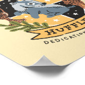 Cartoon trouwe Huffelpuf Poster (Hoek)