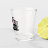 Cartoon truck borrelglas shot glas (Rechts)