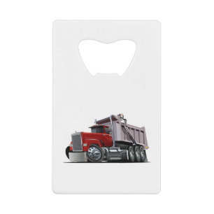 Cartoon Truck Creditcard flesopener Creditkaart Flessenopener