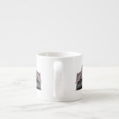 Cartoon truck espresso cup kop (Achterkant)