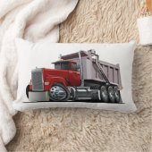 Cartoon truck lumbale kussen (Deken)