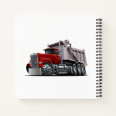 Cartoon truck notitieboek (Achterkant)