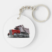 Cartoon truck sleutelhanger (Achterkant)