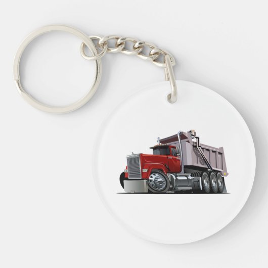 Cartoon truck sleutelhanger (Voorkant)