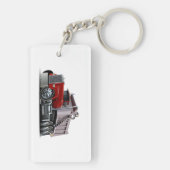 Cartoon truck sleutelhanger (achterkant)