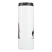 Cartoon truck thermische tumbler thermosbeker (Achterkant)