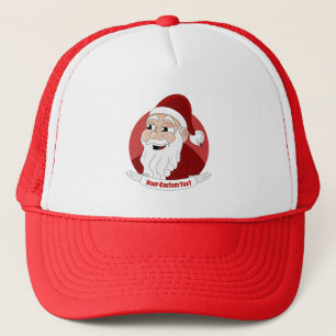 Cartoon Trucker Hat glimlachen Pet