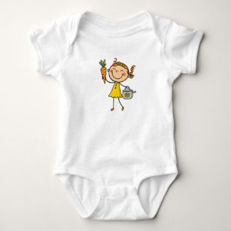 Cartoon Tuinmeisje Kinderen T-shirt