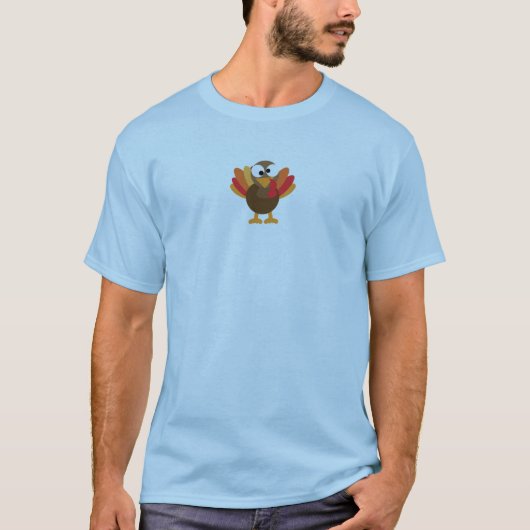 Cartoon Turkije T-shirt (Voorkant)