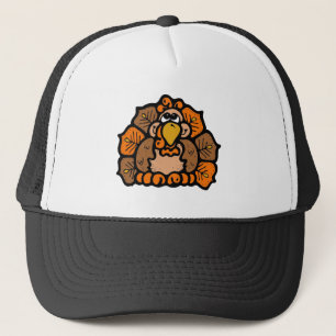 Cartoon Turkije Trucker Pet