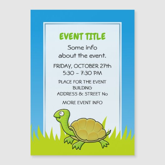 Cartoon Turtle (Voorkant)