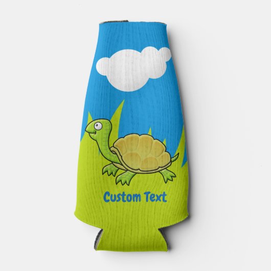 Cartoon Turtle Bottle Cooler (Voorkant)