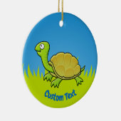 Cartoon Turtle Ceramic Ornament (Rechts)