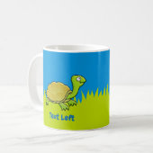 Cartoon Turtle Coffee Mok (Voorkant links)