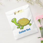 Cartoon Turtle Favor Bag Bedankzakje (Gezegeld)