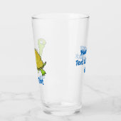 Cartoon Turtle Glas (Links)