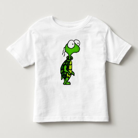Cartoon Turtle Kinder Shirts (Voorkant)