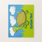 Cartoon Turtle Legpuzzel (Verticaal)