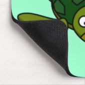 Cartoon Turtle Muismat (Hoek)