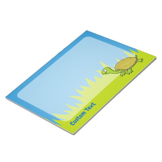 Cartoon Turtle Notitieblok (Schuin)