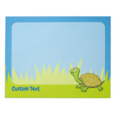 Cartoon Turtle Notitieblok (Voorkant)