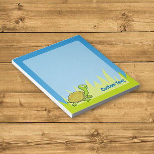 Cartoon Turtle Notitieblok