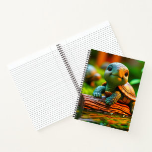 Cartoon Turtle Notitieboek