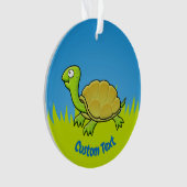 Cartoon Turtle Ornament (voorkant)