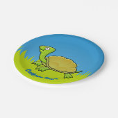 Cartoon Turtle Paper Bord (Gekanteld)