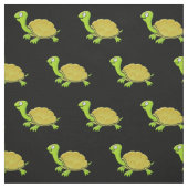 Cartoon Turtle Pattern Stof (Swatch)