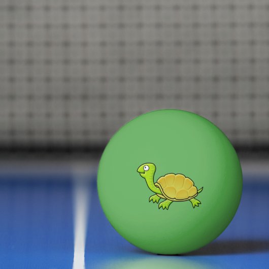 Cartoon Turtle Pingpongbal (Net)