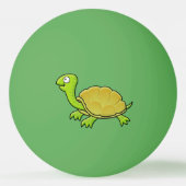 Cartoon Turtle Pingpongbal (Voorkant)