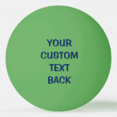 Cartoon Turtle Pingpongbal (Achterkant)