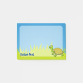 Cartoon Turtle Post-it® Notes (Voorkant)