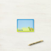 Cartoon Turtle Post-it® Notes (Op bureau)