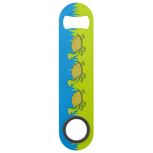 Cartoon Turtle Speed Flessenopener (Voorkant)