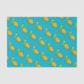 Cartoon Turtle Tissuepapier (Voorkant)
