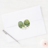 Cartoon Turtles Sticker (Envelop)