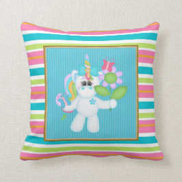Cartoon Unicorn kinder kamer gooit kussen