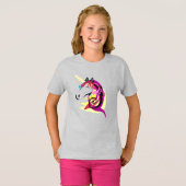Cartoon Unicorn T-shirt (Voorkant volledig)