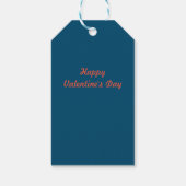 cartoon valentijns beer cadeaulabel (Achterkant)