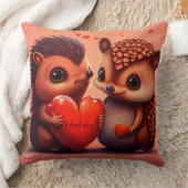 cartoon valentijns beer kussen (Deken)