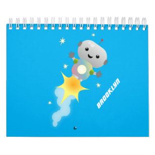 Cartoon van apparatuur, gereedschappen en instrume kalender