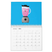 Cartoon van apparatuur, gereedschappen en instrume kalender (Jan 2026)